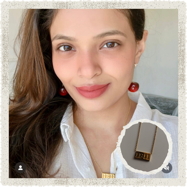 11:11 Angel Gold Necklace