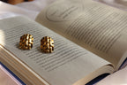 Golden Crest Earrings