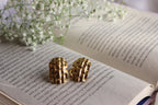 Golden Crest Earrings