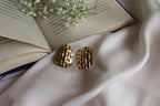 Golden Crest Earrings
