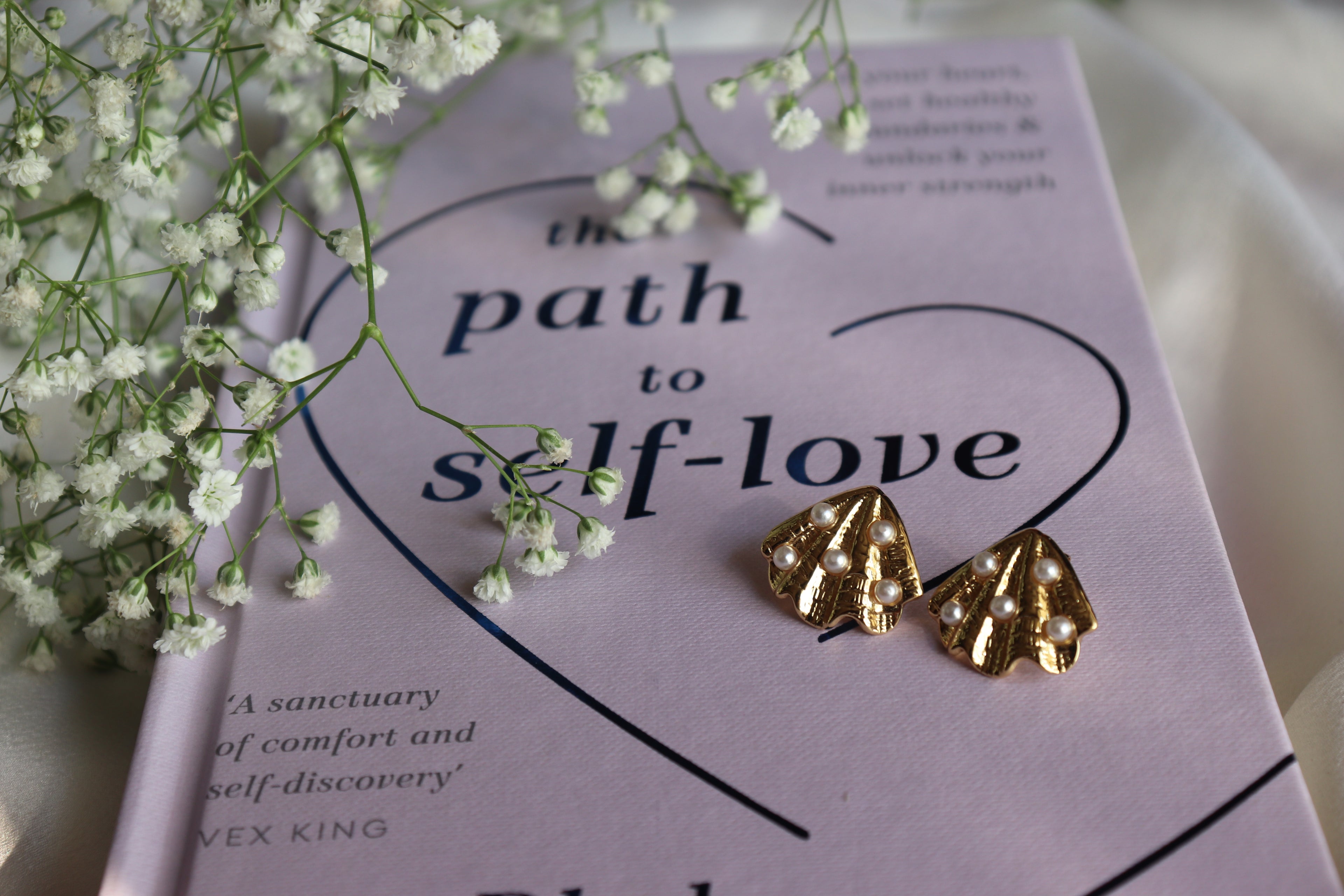 Pearl Tide Shell Earrings