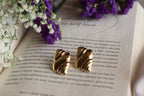 Golden Cascade Earrings