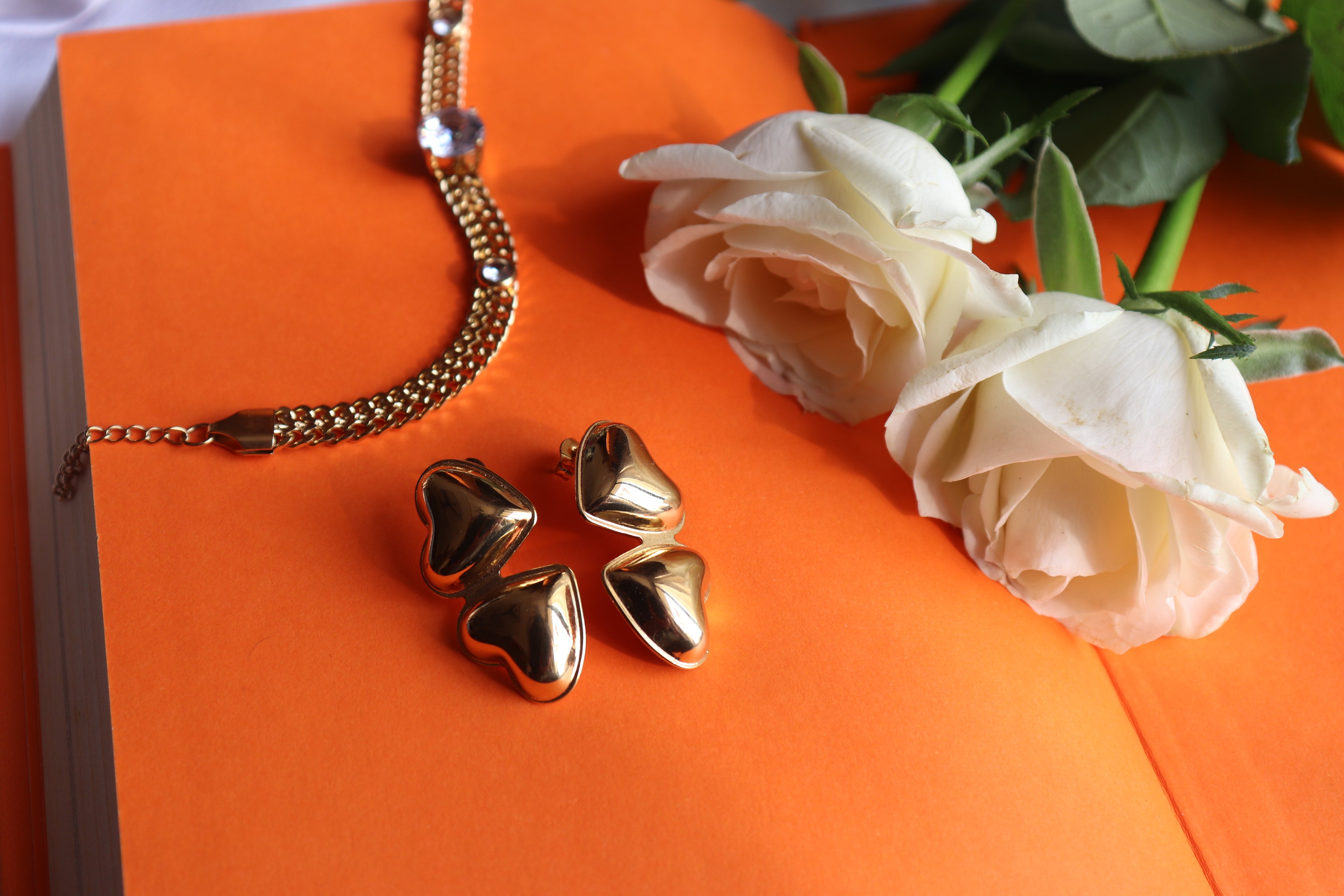 Golden Love Stack Earrings