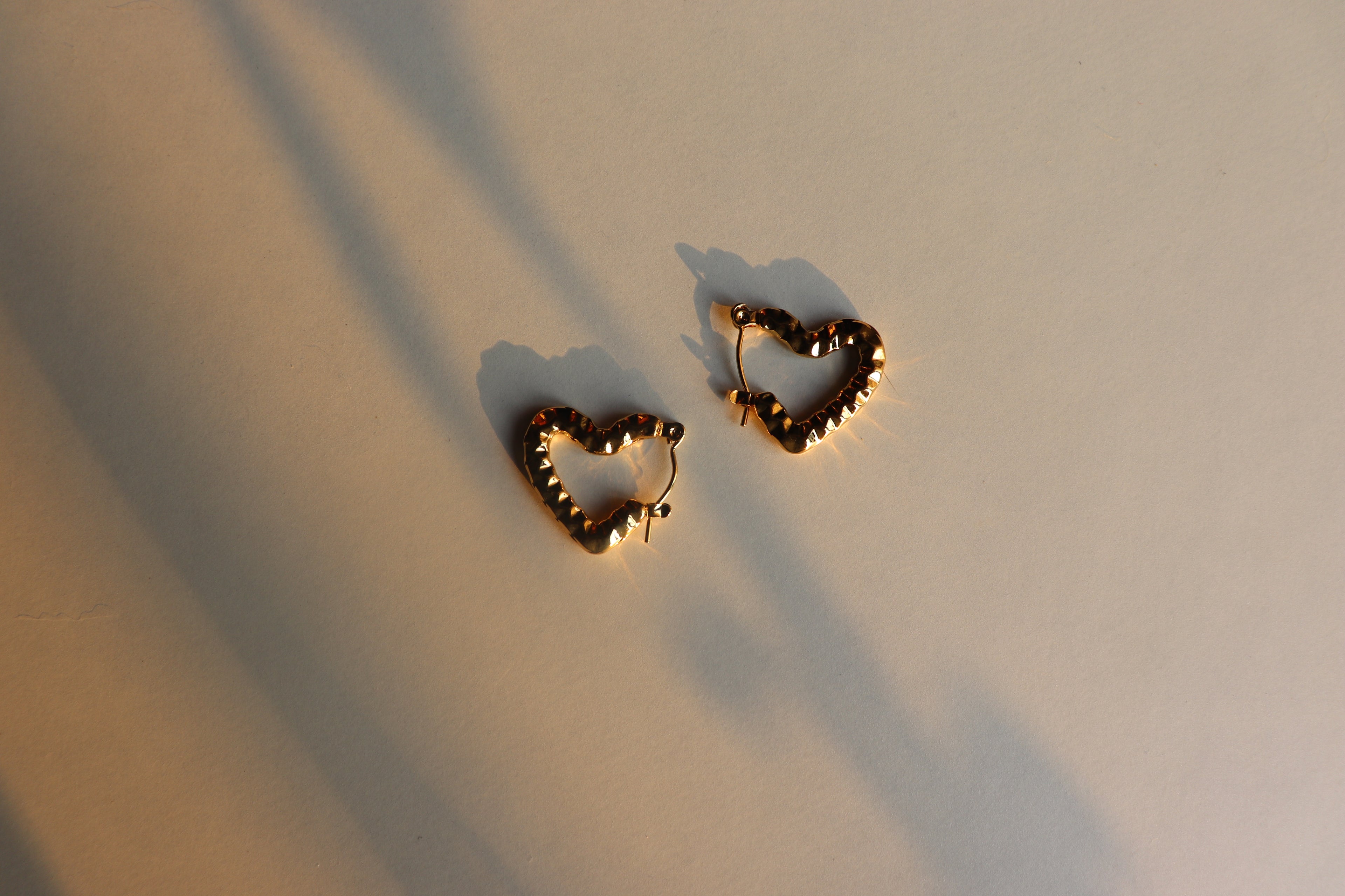Ripple Heart Hoops