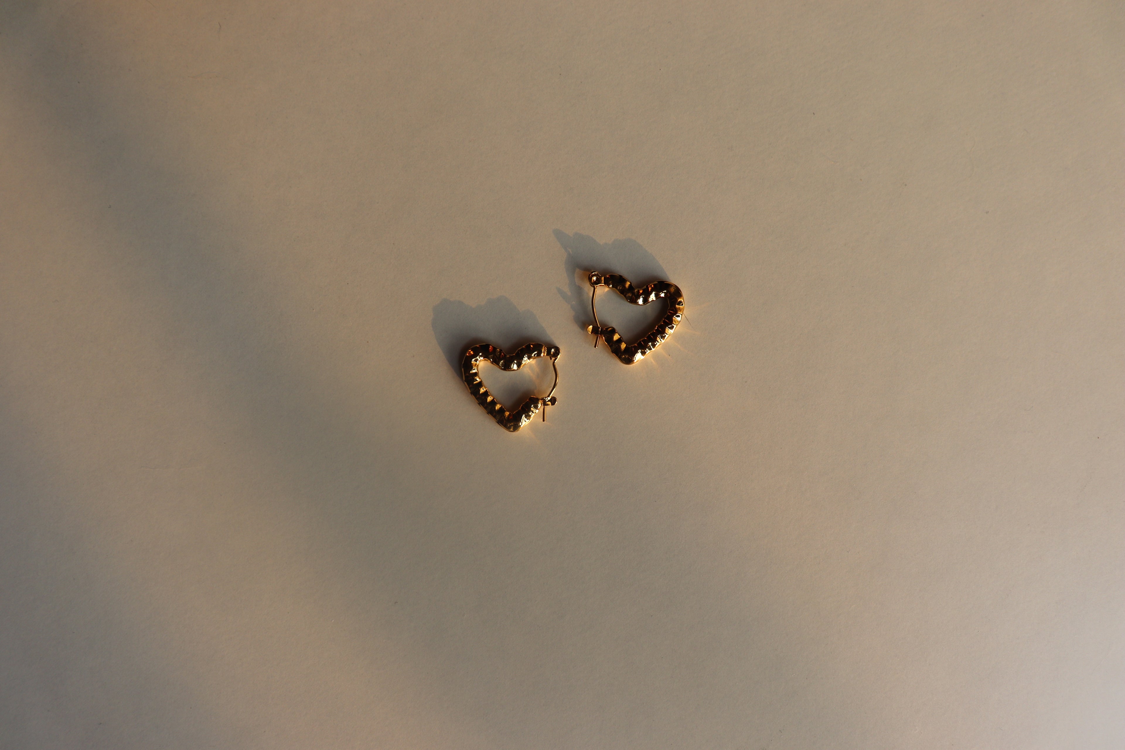 Ripple Heart Hoops