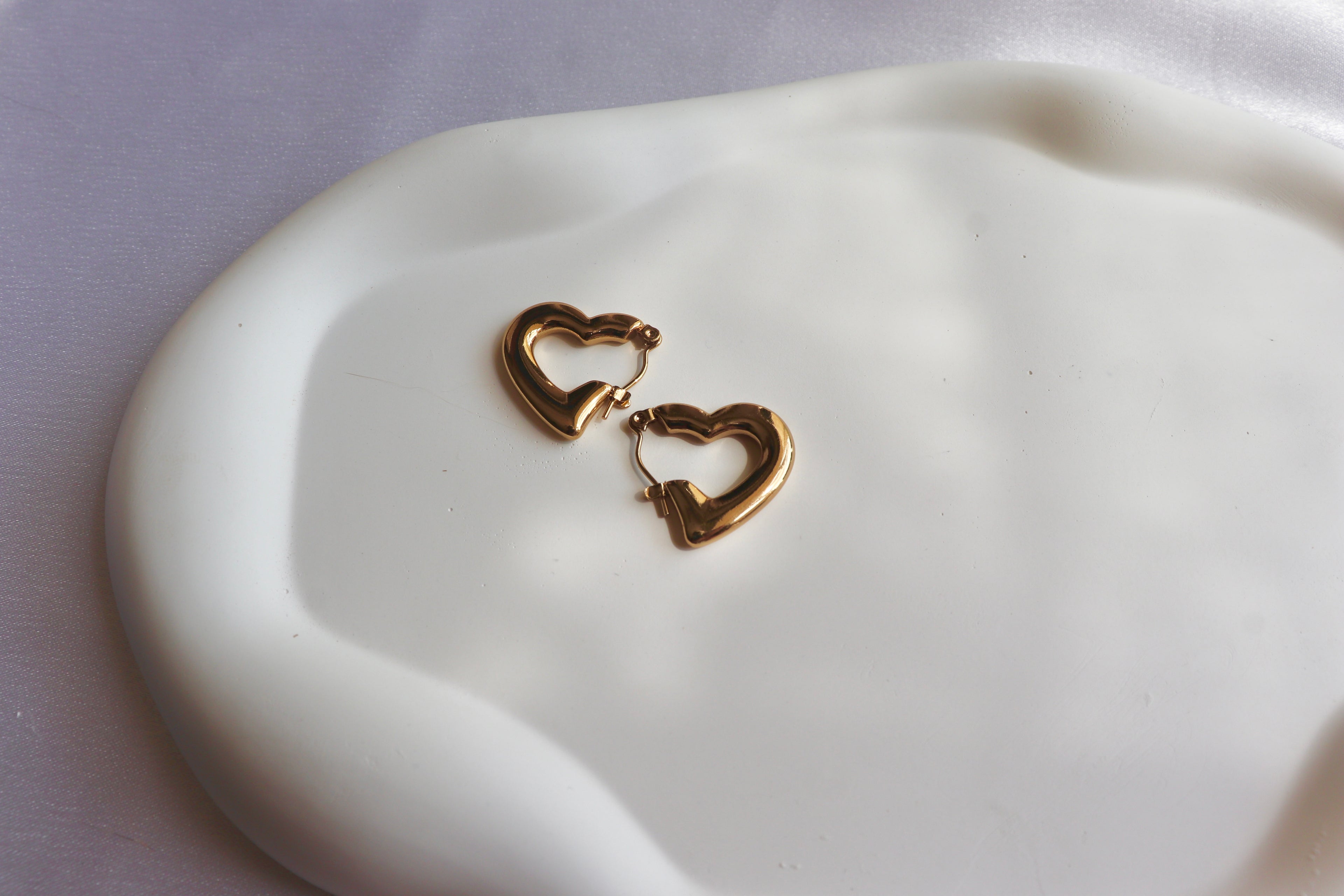Puffy Heart Hoops