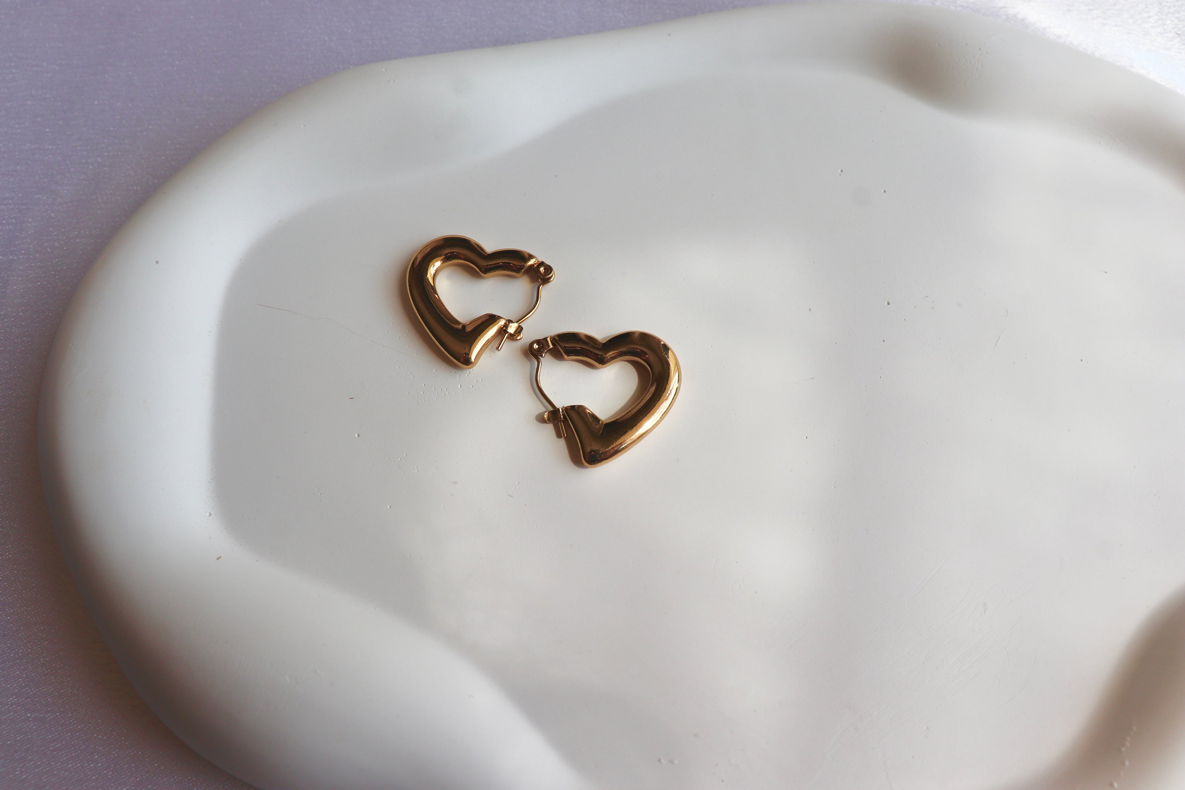 Puffy Heart Hoops