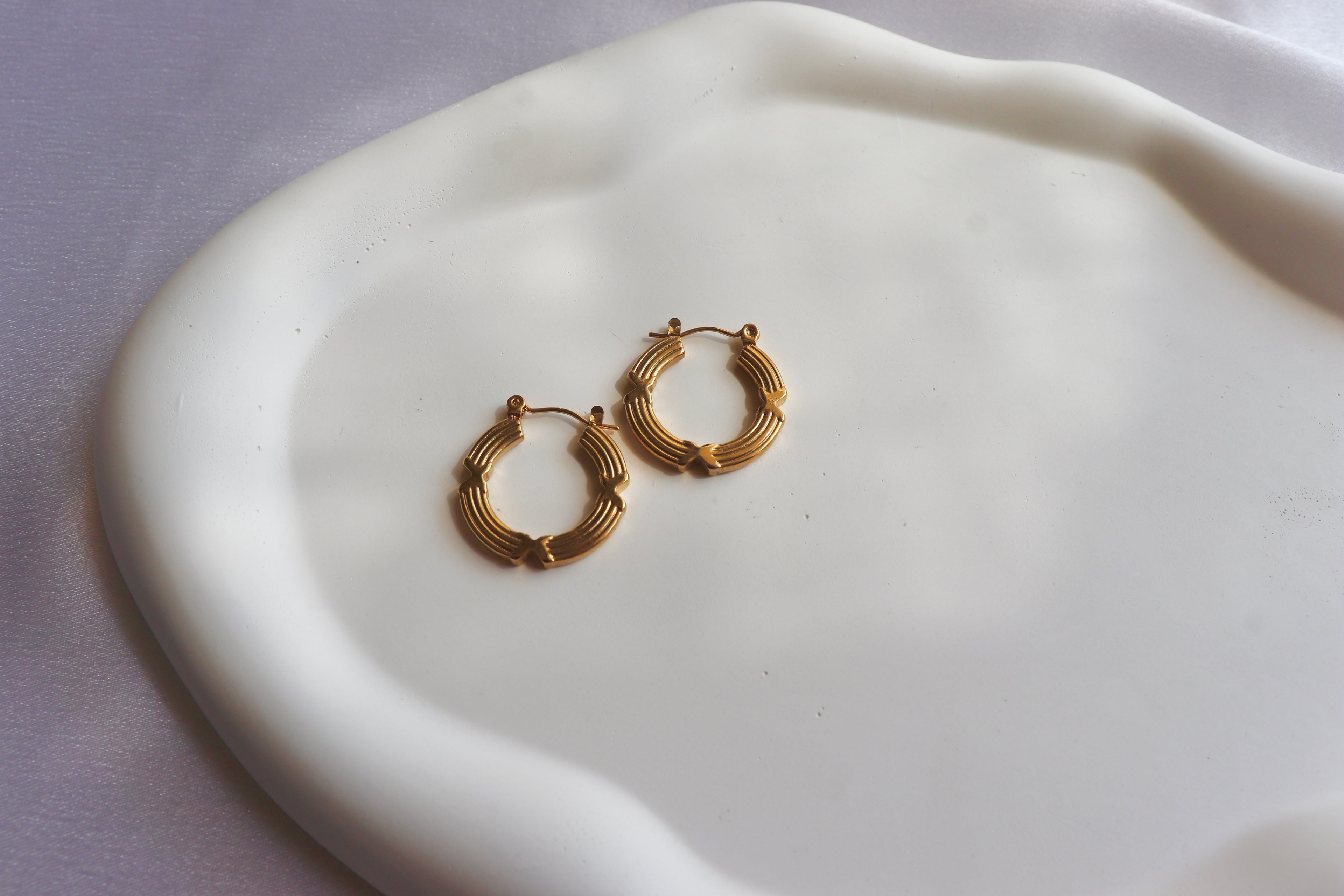 Sassy Swirl Hoops