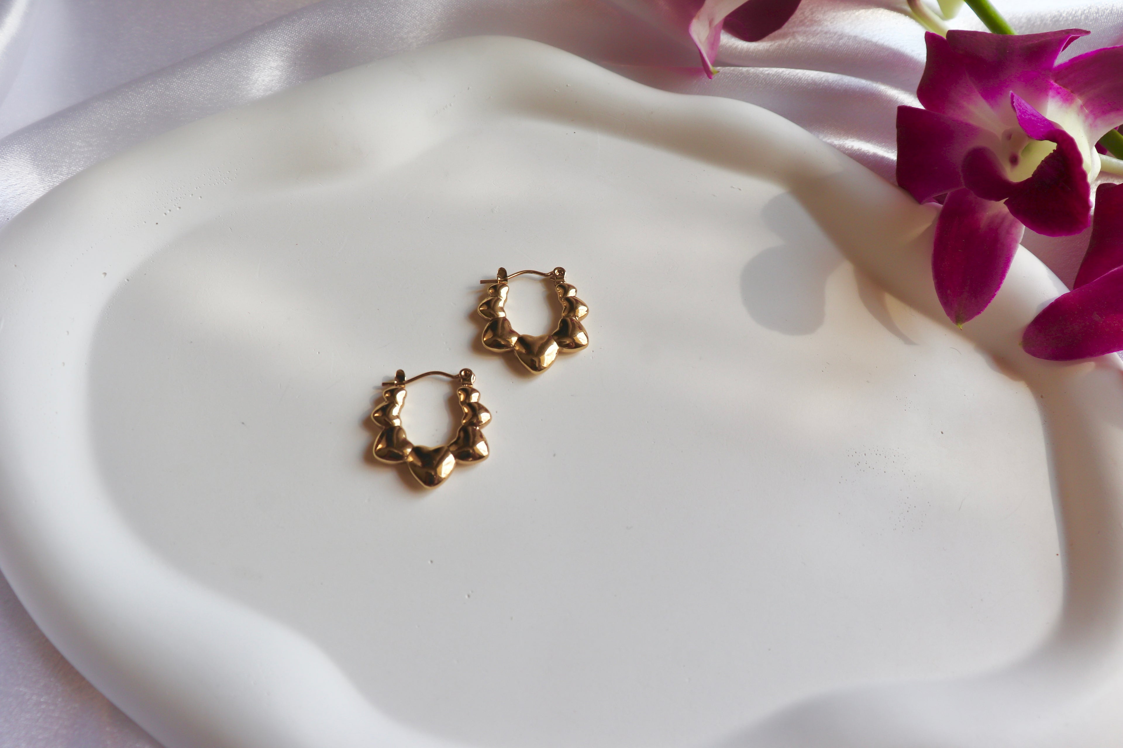 Gold Fever Hoops
