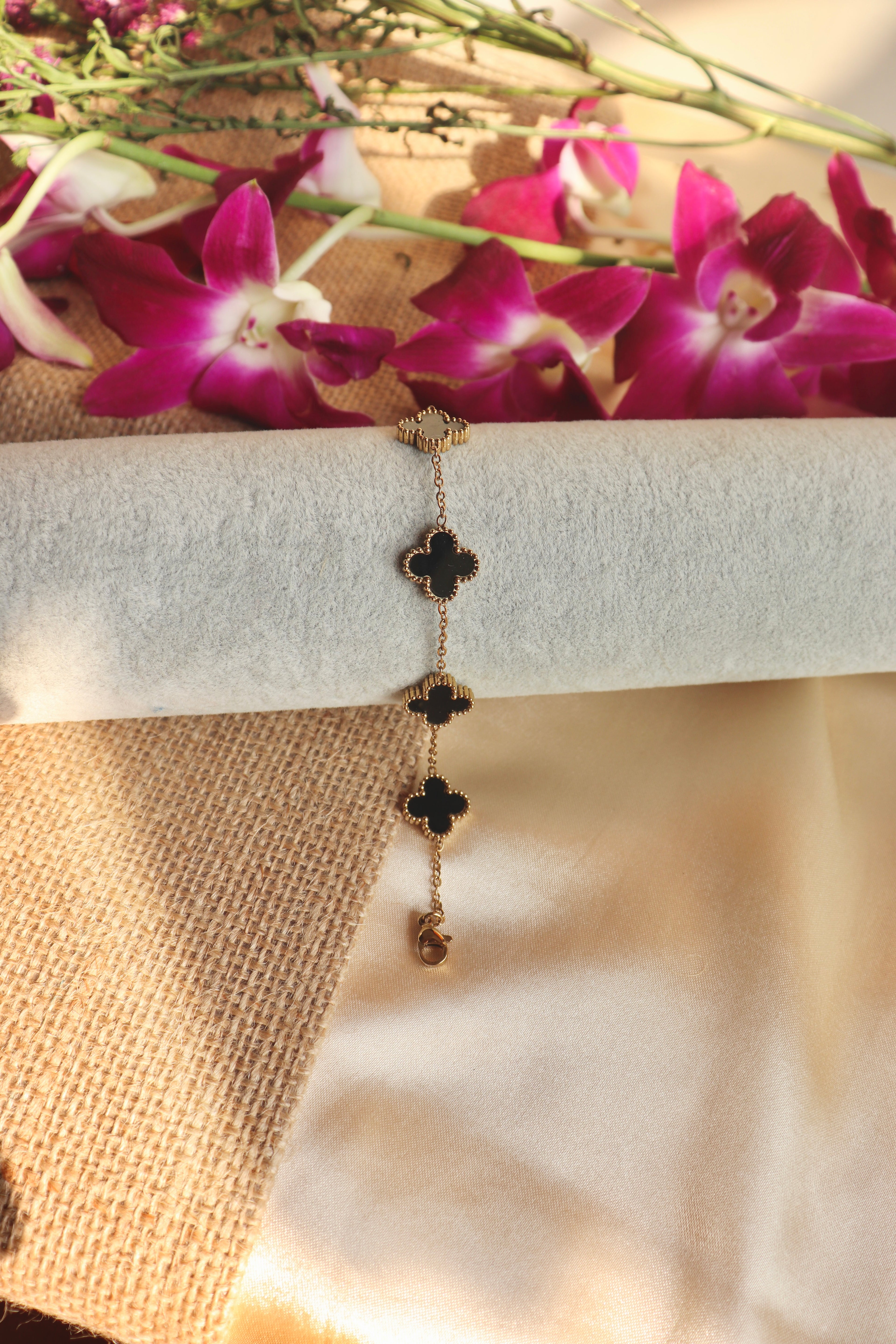 Black Clover chain Bracelet