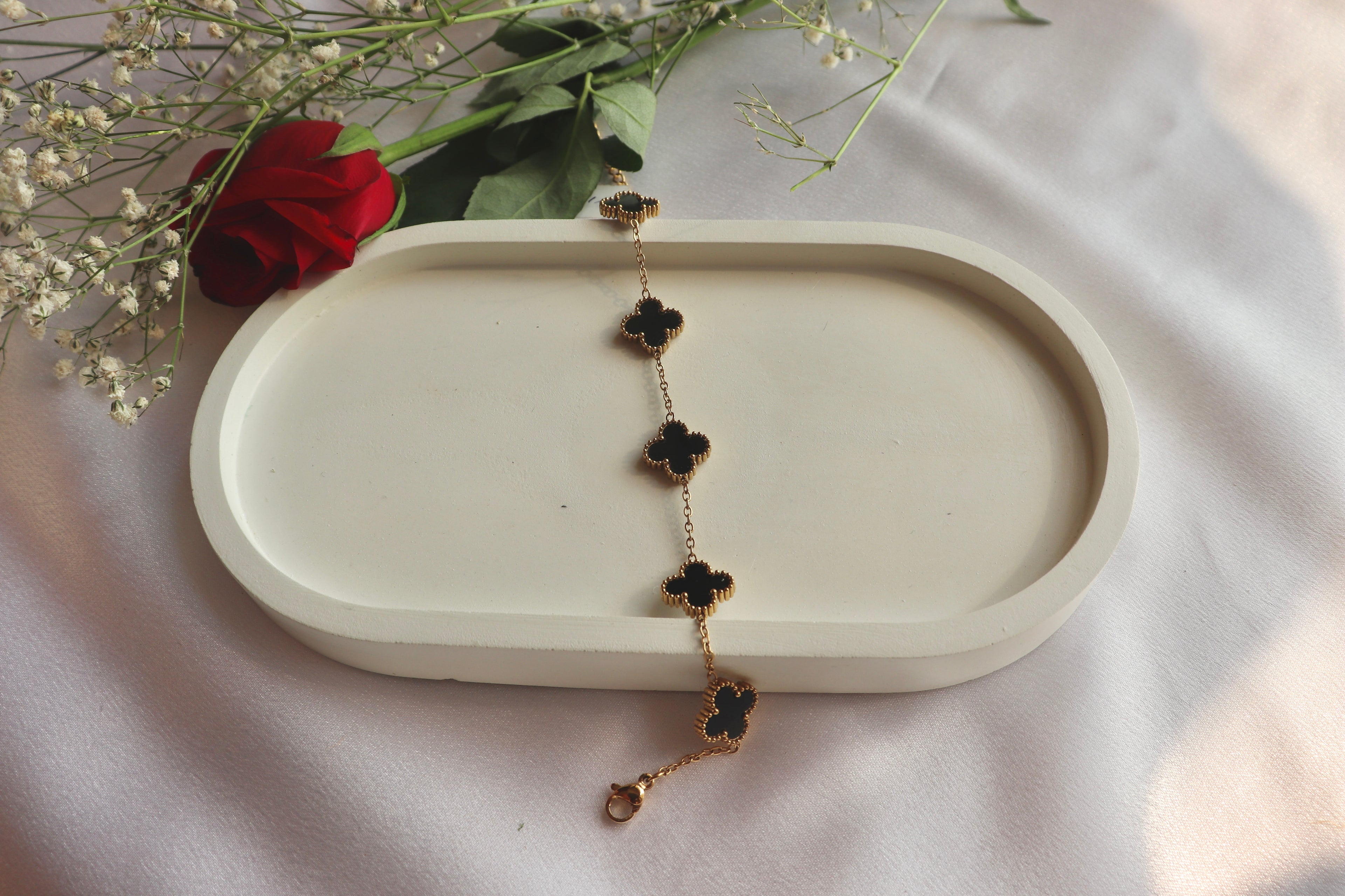 Black Clover chain Bracelet