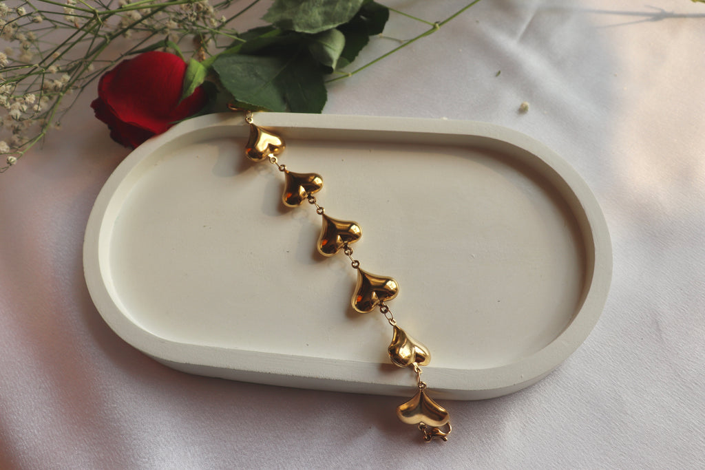 Hearts Link Bracelet