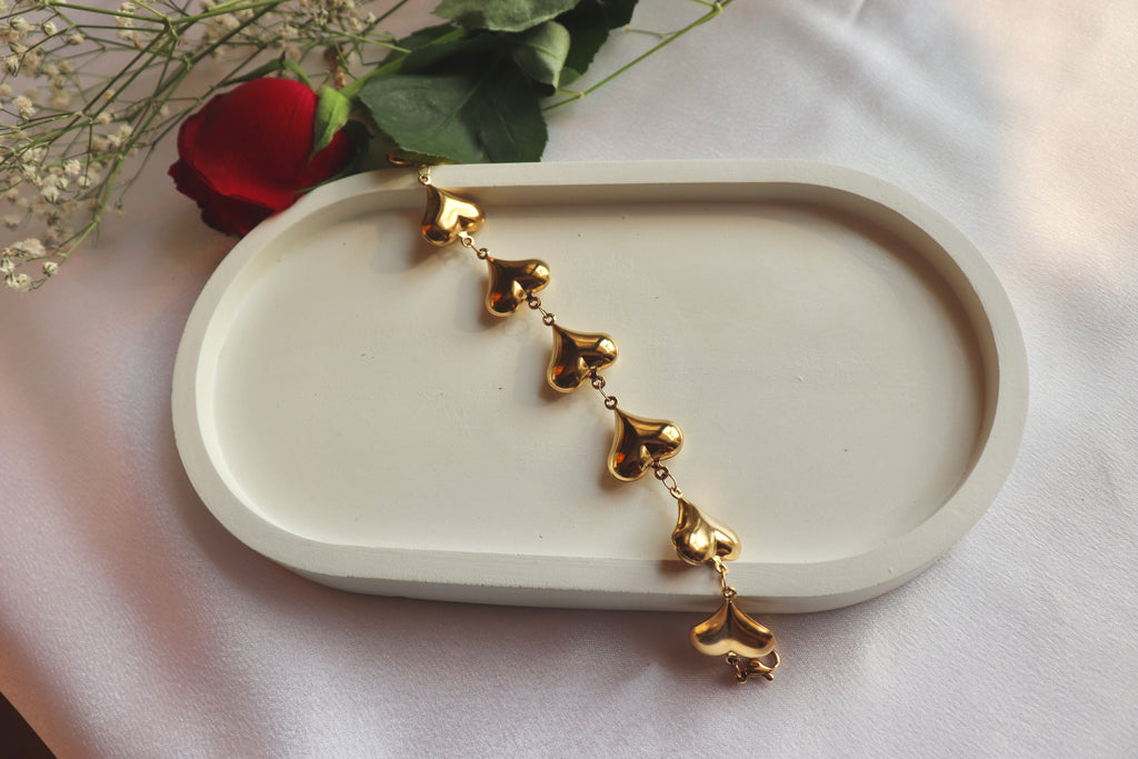 Hearts Link Bracelet