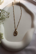 Fairy-Tale Rose & Shell Necklace