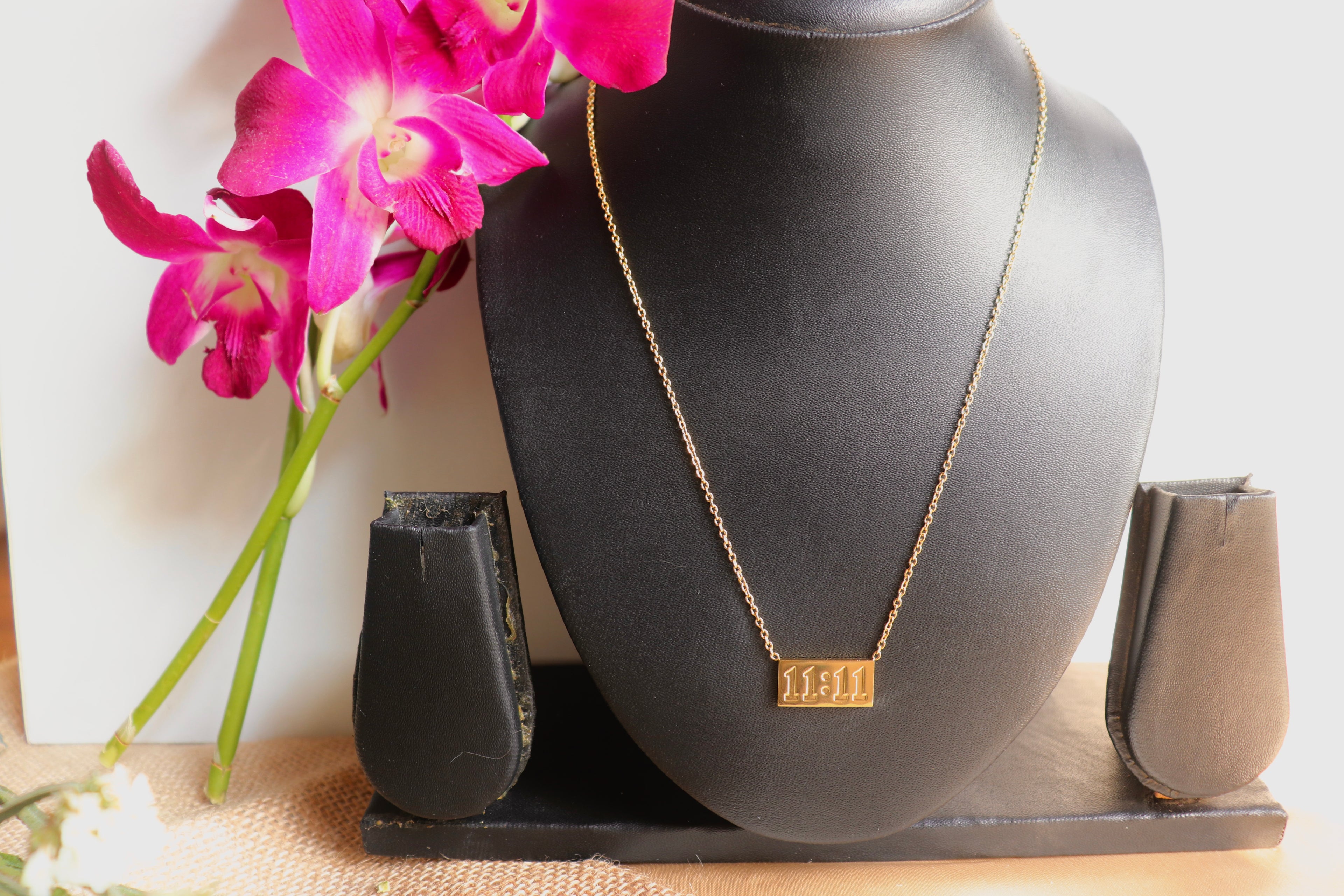 11:11 Angel Gold Necklace