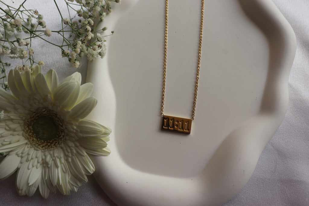 11:11 Angel Gold Necklace