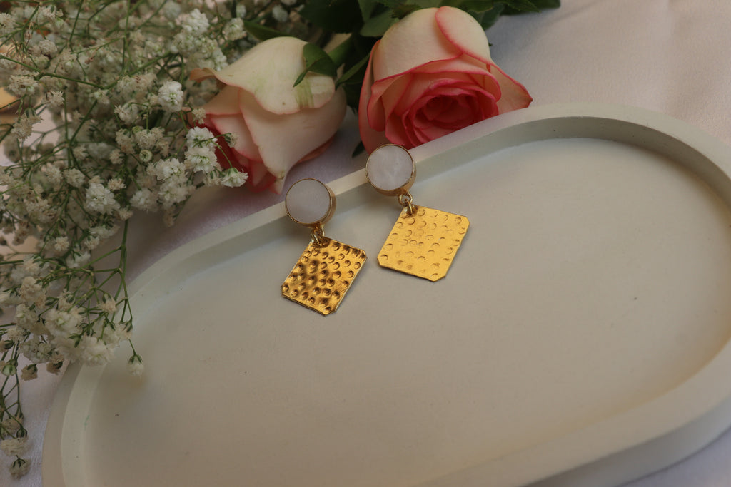 Brass Texture Dangles