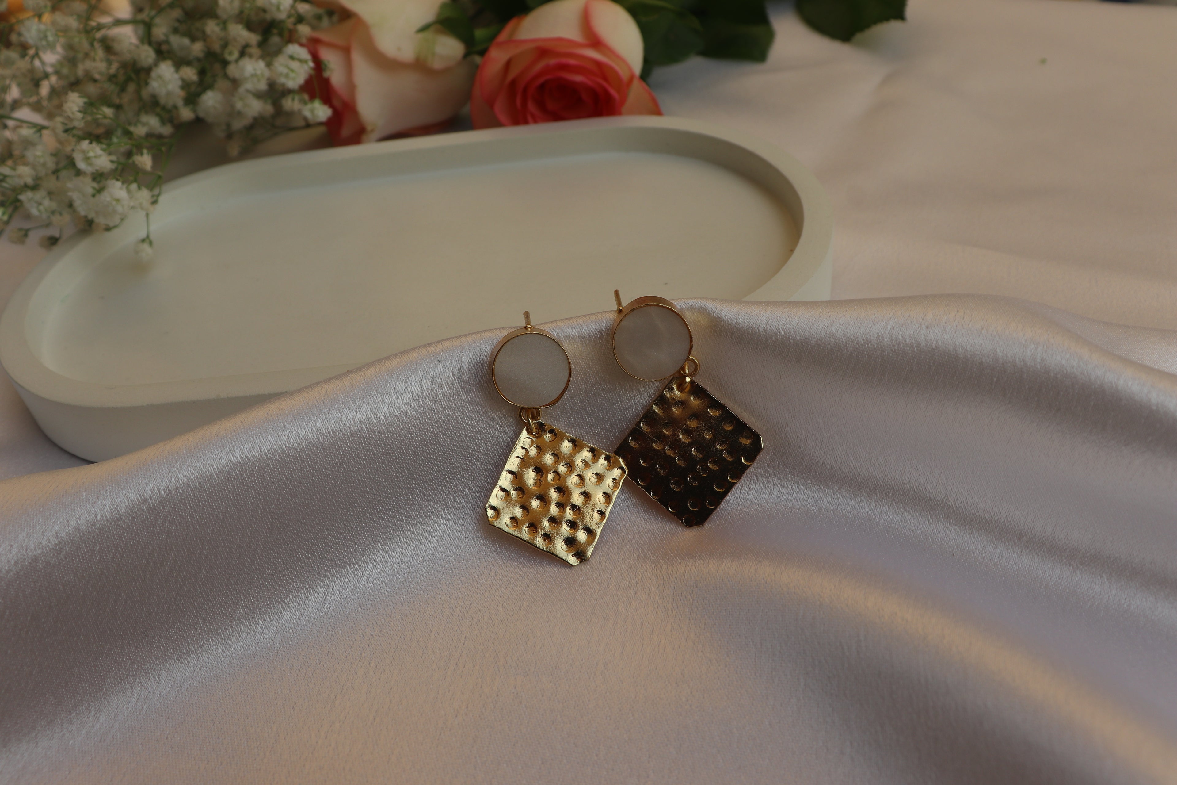 Brass Texture Dangles