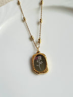 Beauty & the Beast Dual Glow Rose Pendant