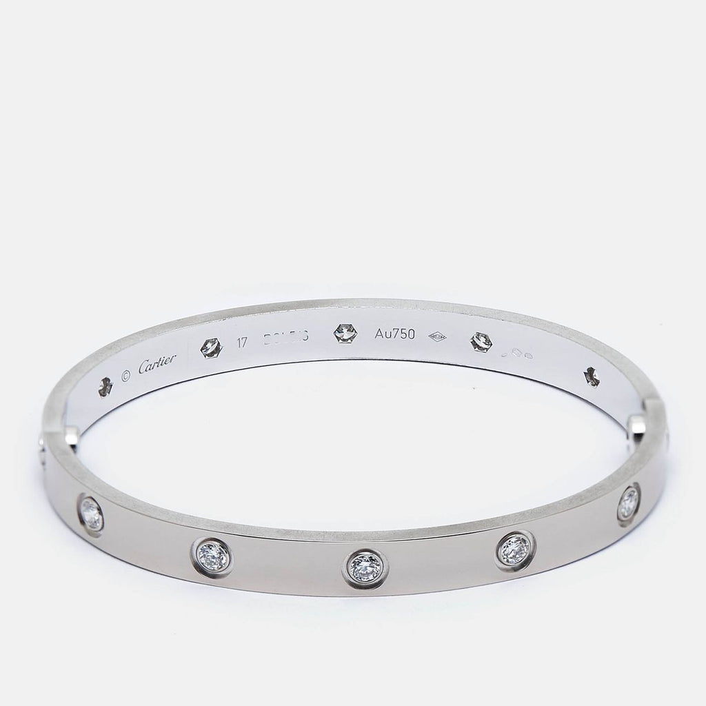 Kada Crystal Bracelet fully studded Silver
