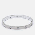 Kada Crystal Bracelet fully studded Silver
