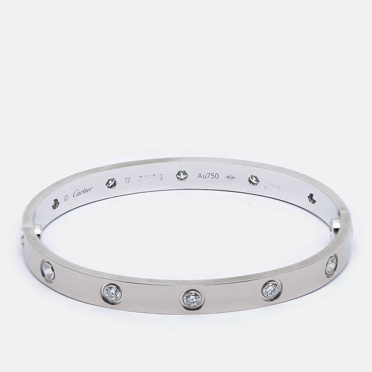 Kada Crystal Bracelet fully studded Silver
