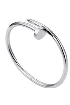 Nail Bracelet Silver