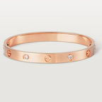 Kada Crystal Bracele Rose Gold
