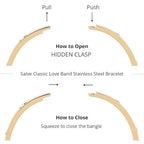 Kada Crystal Bracelet fully studded gold