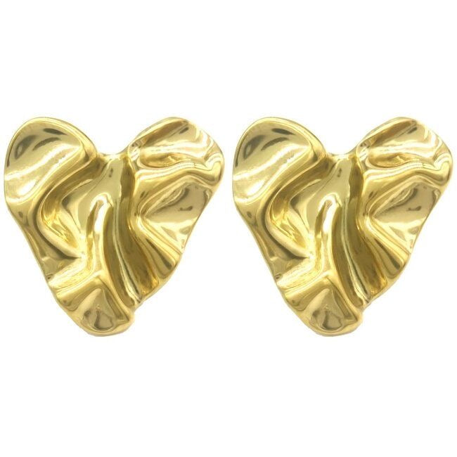 My Heart goes golden Earrings