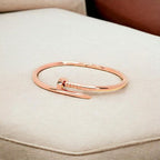 Nail Bracelet Rose Gold