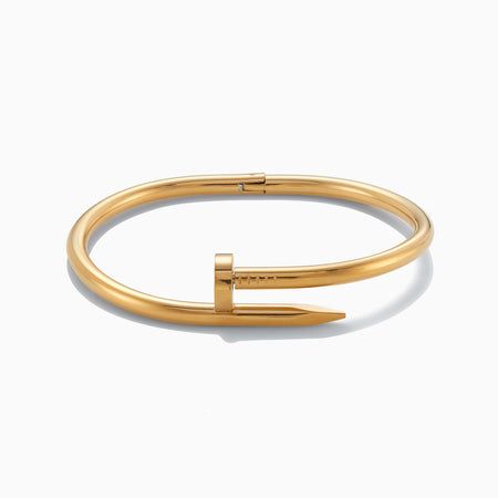 Nail Bracelet Gold