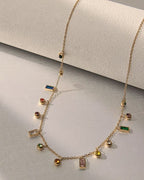 Square & Sphere Shine Chain