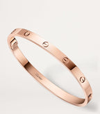 Kada Crystal Bracelet Bare Rose Gold